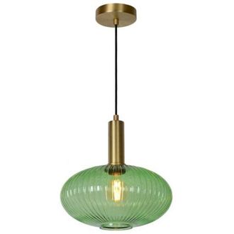 OEM L&aacute;mpara Colgante, Vidrio, Verde, &Oslash;30 Cm, E27