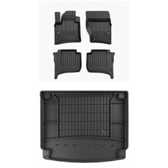 OEM Set Alfombrillas De Goma 3d Porsche Cayenne 2 2010-2017