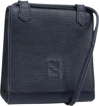 Fendi Pre-owned Vintage Schoudertas - Dames - Vintage Schoudertas - Zwart - ONE Size - Leer - Vintage