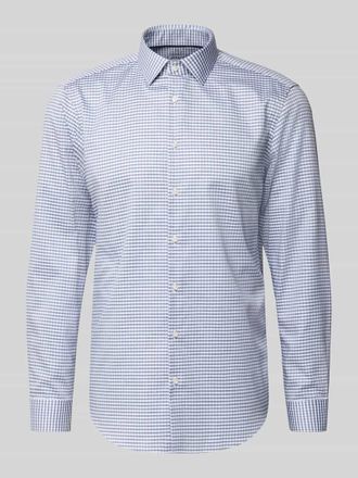 Jake*s Regular Fit Business Hemd aus Baumwolle in Hellblau, Gr&ouml;&szlig;e 39/40