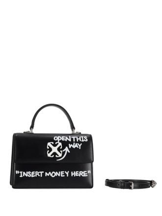 Off-white Borsa tote Jitney 1.4 - Nero