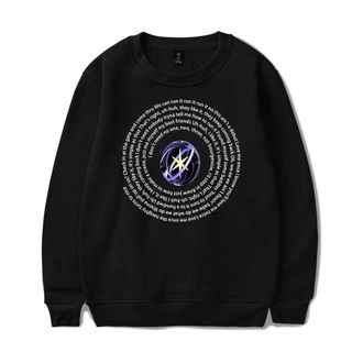 Generic Katseye Merch Album Soft Is Strong Sweatshirt Crewneck Long Sleeve Sweatshirt Men/women Pullover (2,S)