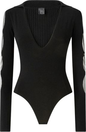 Pinko Body - Dames - Bodies - Zwart - L - Tops