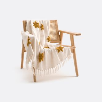 La Redoute Interieurs Plaid getuft motief, katoen, Solis