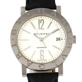 Bulgari Pre-owned Watches, female, Gray, Size: ONE SIZE Pre-owned Vintage Wristwatch