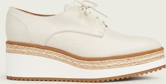 L.k. Bennett Womens Pembridge Flats, Off White - Cream - Size UK 6