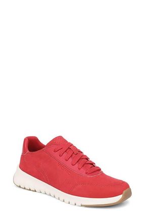 Vionic Uptown Nubuck Sneaker in Varsity Red at Nordstrom, Size 9.5