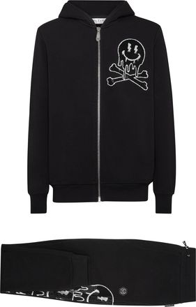 Philipp Plein Trainingspak: Hoodie & Broek Skeleton
