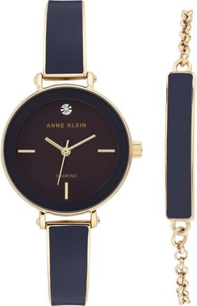 Anne Klein Womens Classic Brown Dial Watch