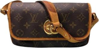 Louis Vuitton Pre-owned Tikal PM Monogram Schoudertas - Dames - Vintage Schoudertas - Bruin - ONE Size - Leer - Vintage
