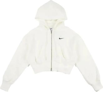 Nike Felpa NSW Phoenix con cappuccio - Bianco