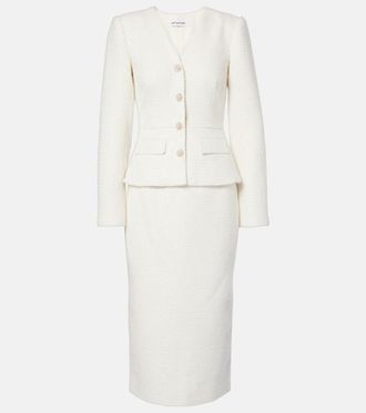 Courrèges Ivory cotton blend polo dress from $455.00 - on