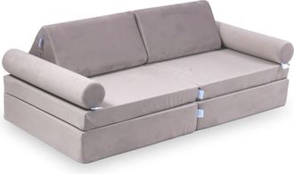 OEM Sof&aacute; De Juegos Peque&ntilde;o Montessori Comfort Velvet Lila