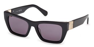Max & Co. MO0124 01A Womens Sunglasses Black Size 53