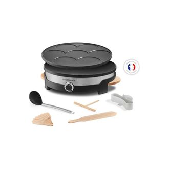 Lagrange Tradi Duo Crepera El&eacute;ctrica Gris Negro 35 Cm