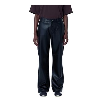 Carhartt Work in Progress Arizona Pants - Dames - Broeken - Zwart - Maat: M Leer