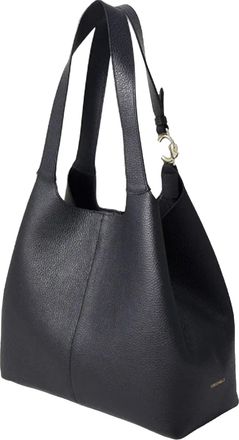 Coccinelle Womens Leather Handbag C-Easy Black Bovine Leather; Lining: Pu Handbags Hand Bags