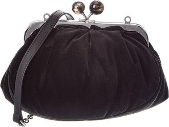 Max Mara Weekend Max Mara Vespa Velvet Clutch
