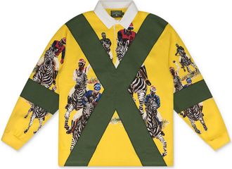 Denim Tears Yellow Lewis Rugby