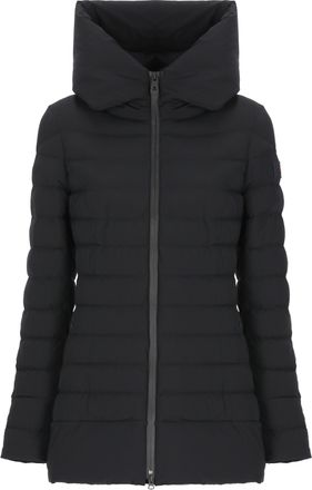 Peuterey Black Campbell Hooded Quilted Jacket