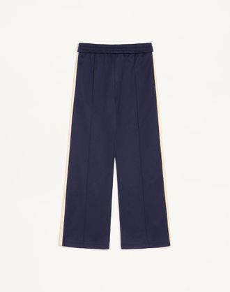 Valentino Valentino Acetate Trousers With VLogo Patch