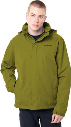Vaude Regenjacke VAUDE Mens Escape Light Jacket, Gr. 4XL, schwarz leaf, Obermaterial: 100% Polyester. Futter: 100% Polyamid, normal, mit verstellbarem Klett