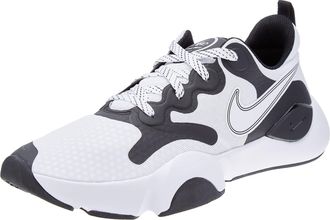 Nike Womens Speedrep Running Shoe, White Black, 8.5 UK