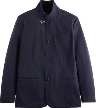 Fay Heren, Jassen, Blauw, Maat: 2XL Nylon