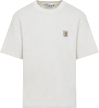 Carhartt Work in Progress Nelson Waffle T-Shirt - Heren - T-shirts - Beige - XL - Katoen - Tops