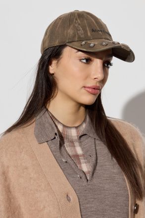 Acne Studios Baseball Cap, Unisex, Brown