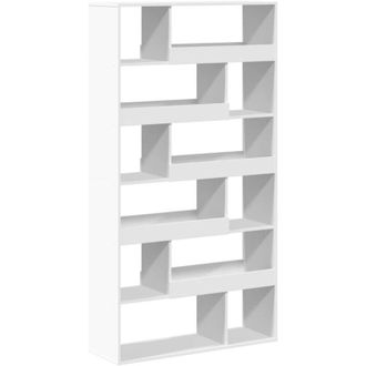 vidaXL Vidaxl - Estanter&iacute;a De Madera De Ingenier&iacute;a Blanca 100x33x187,5 Cm