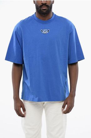 Off-white Crewneck T-Shirt BANDANA ARROW Embroidered size Xxl