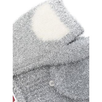 Kenzo Foldover Mitt Gloves - Gray