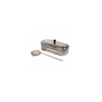 Nordica Vasca De Acero Inoxidable + Cuchar&oacute;n Para Cocinas 3,5 Nordica