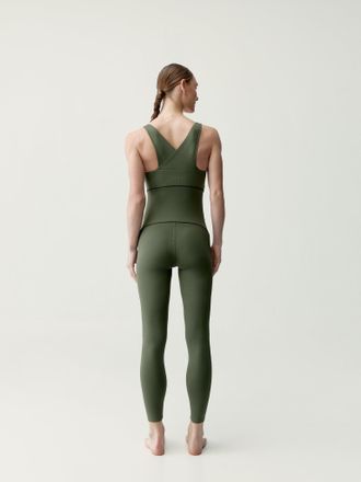 Born Jumpsuit Phoenh Kaki Leaft/Black