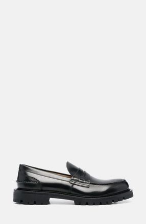 Scarosso Wooster II Loafers in Black - Brushed Calf at Nordstrom, Size 41.5