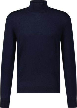 Gran Sasso Turtleneck Sweater - Heren - Coltruien - Blauw - XL - Wol - Truien & Vesten