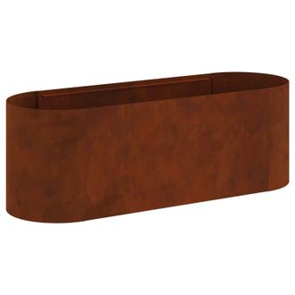 vidaXL Cama De Jard&iacute;n Elevada Acero Oxidado 120 X 40 X 40 Cm Vidaxl