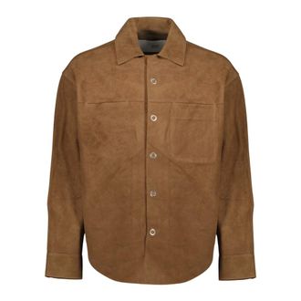 Ami Leather Overshirt