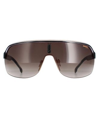 Carrera Shield Unisex Black Gold Brown Gradient Topcar 1/N - One Size