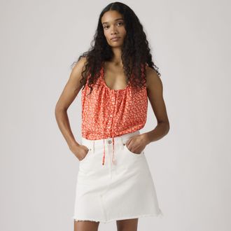 Levi's Luella Blouse - Womens - L - Red