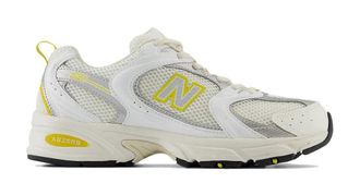 New Balance 530 Trainers Fashion Casual Shoes Fashion Running Shoes Unisex, White, 6 UK