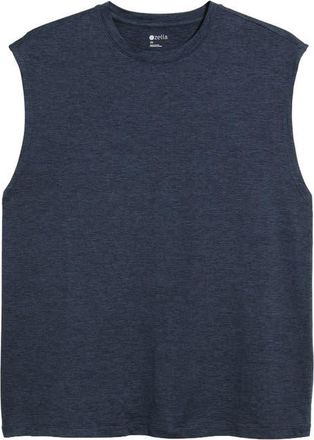 Zella Dynamic Tank in Navy Eclipse Heather at Nordstrom, Size Xx-Large