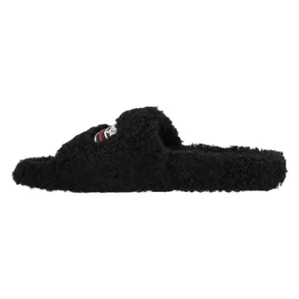 Balenciaga Polyester sandals - female - Balenciaga - Sliders - Black - 7 UK - Shoes