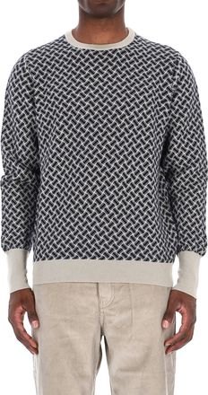 Drumohr Biscottino Cashmere Crewneck Sweater