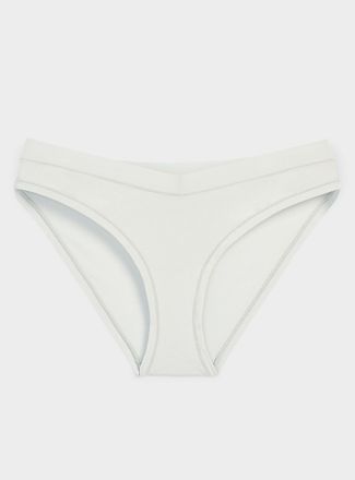 Miiyu Womens Stretch V-waist high-cut bikini panty TENCEL TM modal