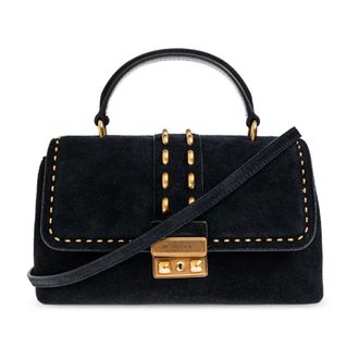 Michael Kors Handbags, female, Black, Size: ONE SIZE Tribeca Handbag