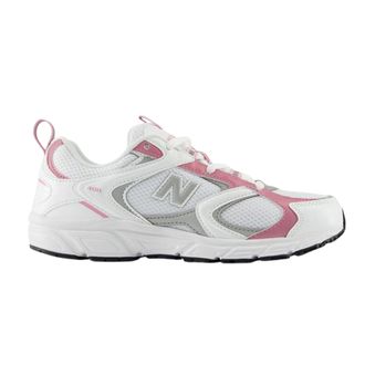 New Balance Dames 408 V1 leren sportschoenen (Wit/Roze)