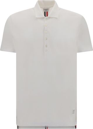 Thom Browne Rwb Stripe Polo Shirt