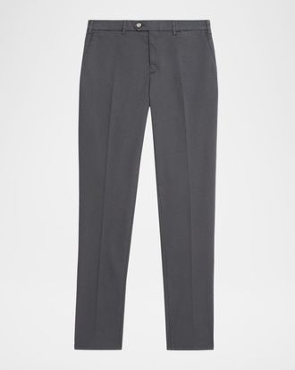 Brunello Cucinelli Men & apos;s American Pima Italian-Fit Chino Trousers